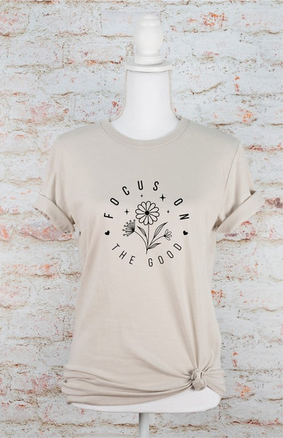 Focus on the Good Bella Canvas Graphic Tee - Pikemla