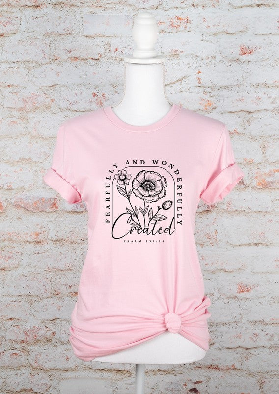 Fearfully and Wonderfully Created Graphic Tee - Pikemla