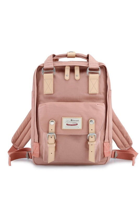 14.9 VINTAGE WATERPROOF BACKPACK-SOLID - Pikemla