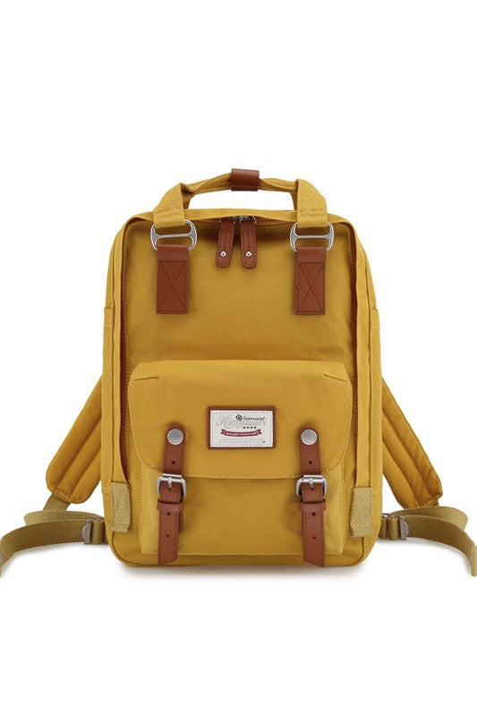 14.9 VINTAGE WATERPROOF BACKPACK-SOLID - Pikemla