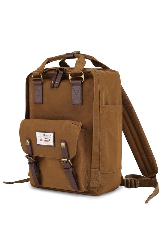 14.9 VINTAGE WATERPROOF BACKPACK-SOLID - Pikemla