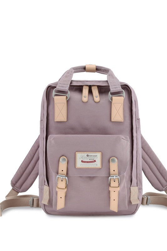 14.9 VINTAGE WATERPROOF BACKPACK-SOLID - Pikemla