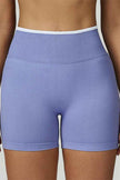The Prime Line Long Sleeve Crop Top Shorts 2-Piece Set