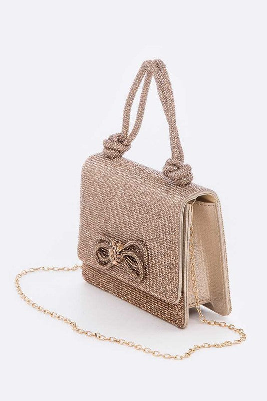 Full Stone Bot Iconic Top Handle Clutch - Pikemla