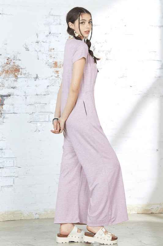 Comfort Button-up front closure Jumpsuit