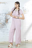 Comfort Button-up front closure Jumpsuit