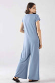 Comfort Button-up front closure Jumpsuit
