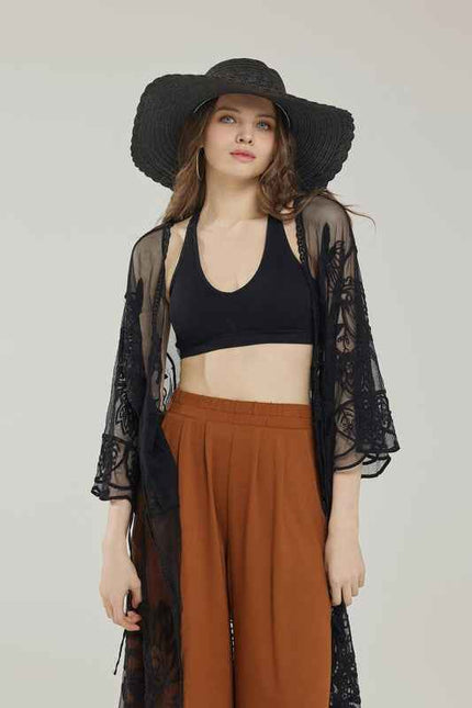 Seamless Lace Racerback Padded knit Bralette