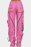Pink Utility Cargo Pants