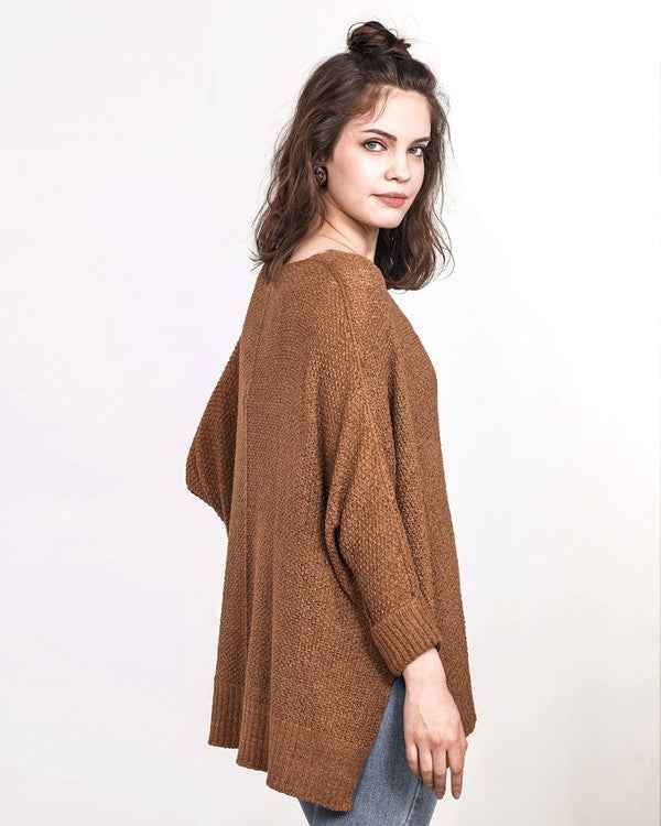 Oversized High Low Loose Lightweight Sweater