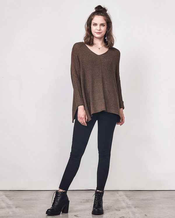 Oversized High Low Loose Lightweight Sweater
