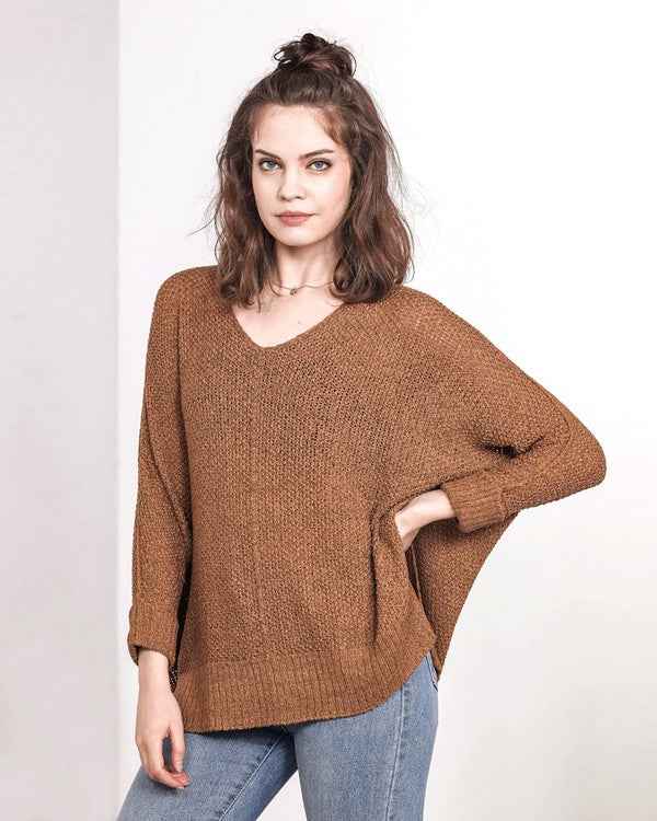 Oversized High Low Loose Lightweight Sweater