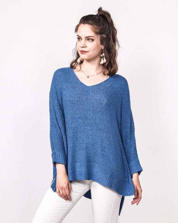Oversized High Low Loose Lightweight Sweater