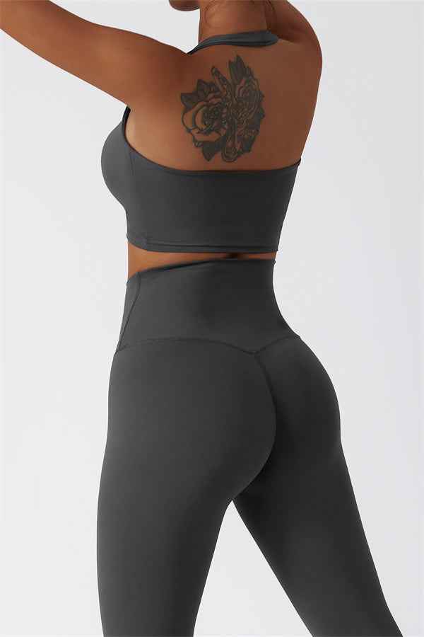 The Seraphine Halter Crop Top