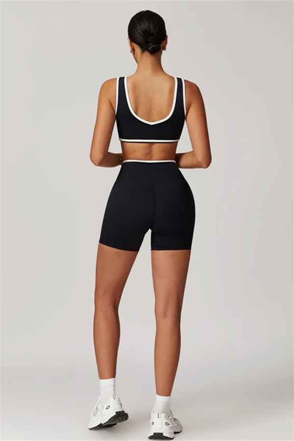The Stamina Sports Bra Shorts 2-Piece Set