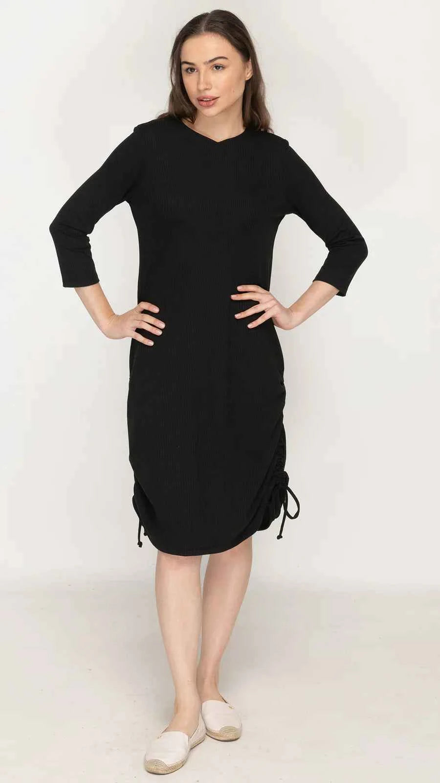 KMW Rib Ruched Dress 2303
