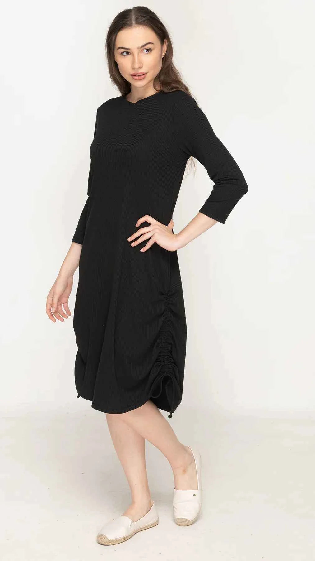 KMW Rib Ruched Dress 2303