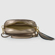 Metallic Calf Leather Crossbody Bag 231302