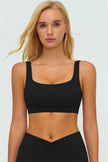 The Lushness V-Back Sports Bra Shorts 2-Piece Set