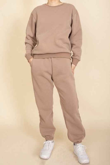 Classic Poly Fleece Crewneck Pullover