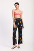 Bikini Bay Printed Satin Wide Leg Pants - Pikemla