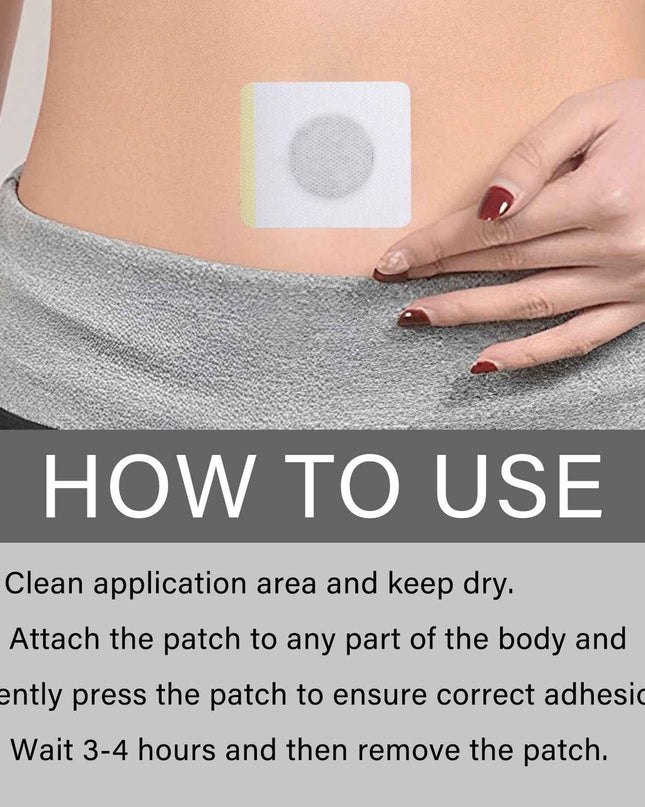 Ximonth Bee Venom Lymphoid Body Shaping Patch, Firming Flab Fat Belly Arms Bye Meat Body Lymph Care Patch