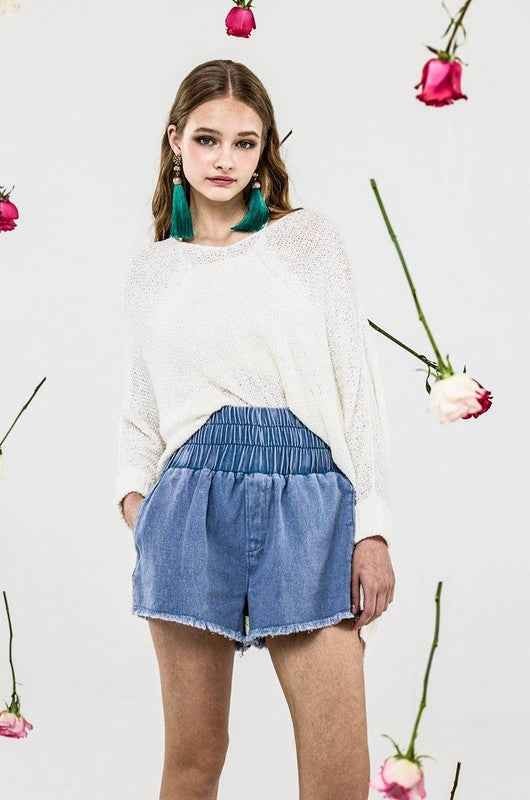 Oversized High Low Loose Lightweight Sweater