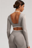 The Elevate New Long Sleeve Crop top Leggings 2-Piece Set