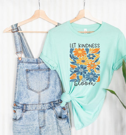 Let Kindness Bloom Graphic Tee - Pikemla
