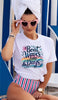 Boat Waves and Lake Days Graphic Tee - Pikemla
