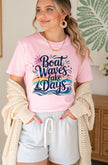 Boat Waves and Lake Days Graphic Tee - Pikemla
