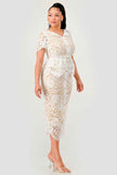 Vintage Lace Charm Dress