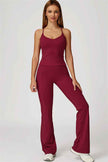 The Propel Crop Top Flared Leggings 2-Piece Set