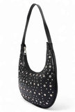 Metal Studded Y2K Shoulder Bag
