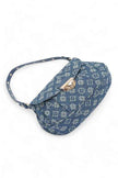 LA Jacquard Denim Fashion Shoulder Bag