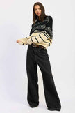 FAIR SLE STRIPED OVERSIZE SWEATER