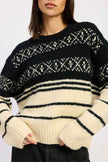 FAIR SLE STRIPED OVERSIZE SWEATER
