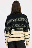 FAIR SLE STRIPED OVERSIZE SWEATER
