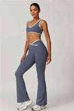 The Stamina Sports Bra Flared Leggings 2-Piece Set