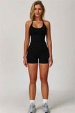 The Surge Halter Crop Top Shorts 2-Piece Set