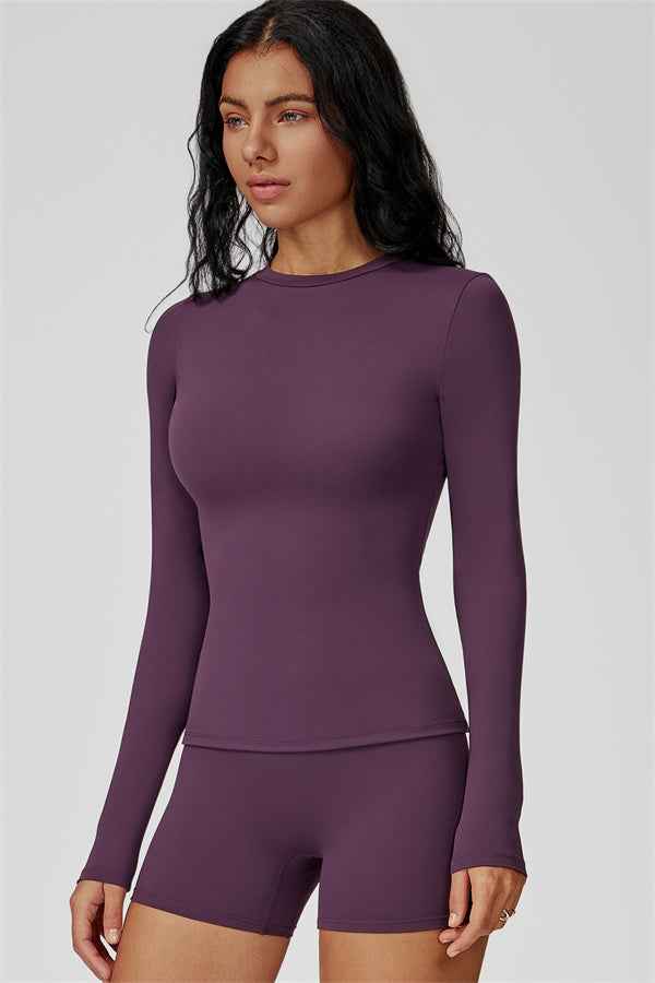 The Oasis Long Sleeve T-shirt Shorts 2-Piece Set
