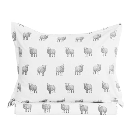 Sheep Printed Duvet Set