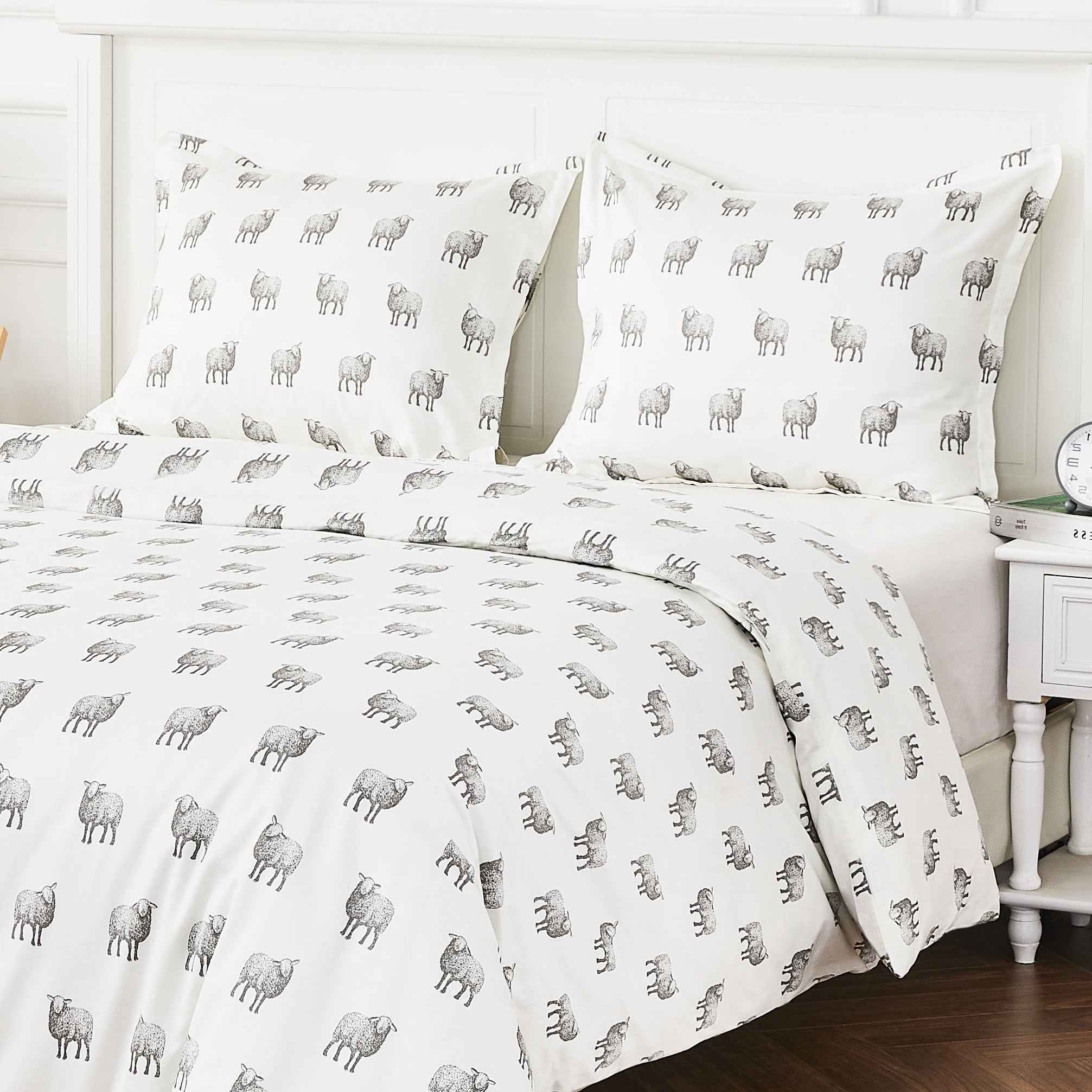 Sheep Printed Duvet Set