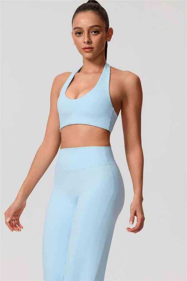 The Nestle Sports Bra Straight Leg Pants 2-Piece Set