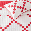 Irish Chain Patchwork Cotton Quilt Set