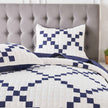 Irish Chain Patchwork Cotton Quilt Set