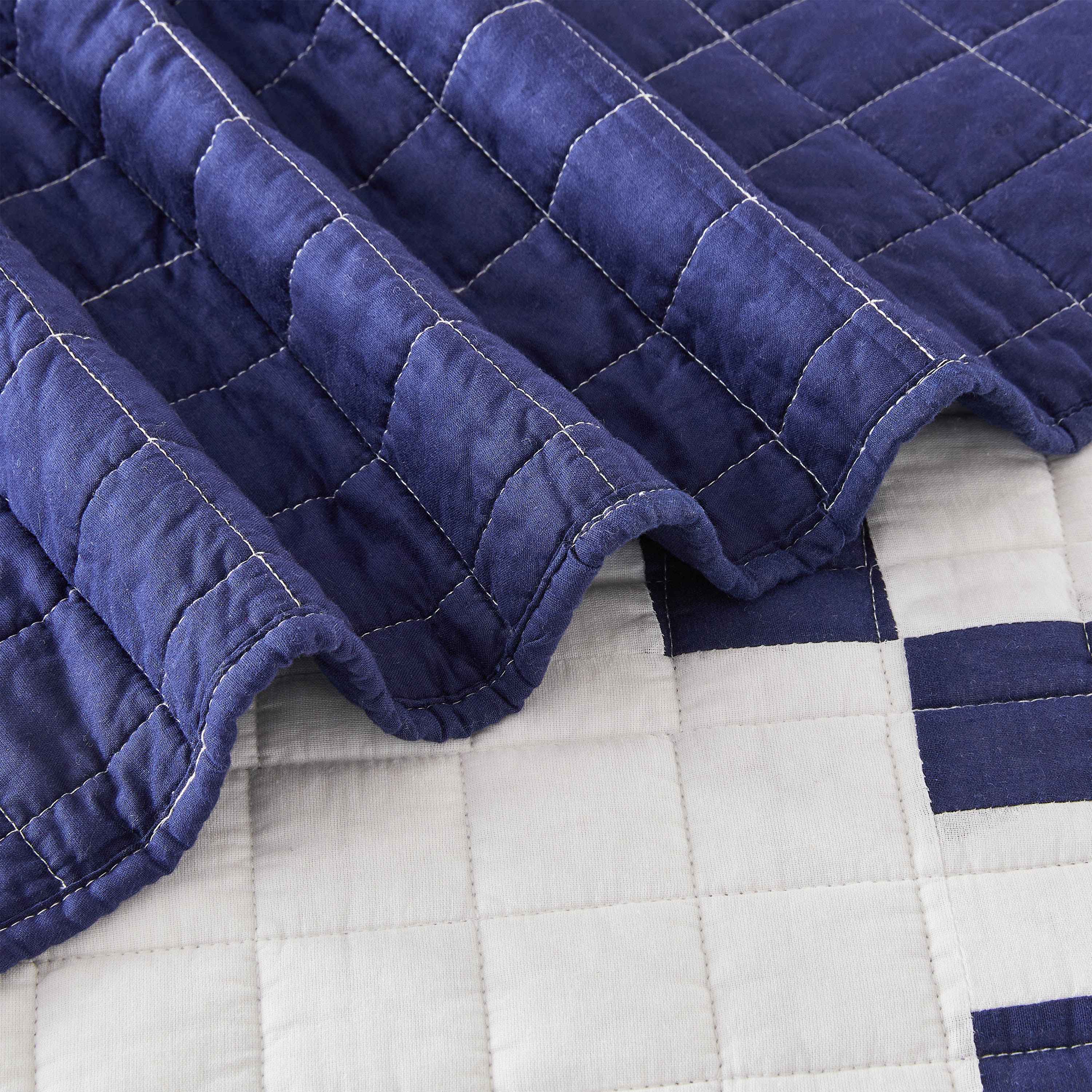 Irish Chain Patchwork Cotton Quilt Set