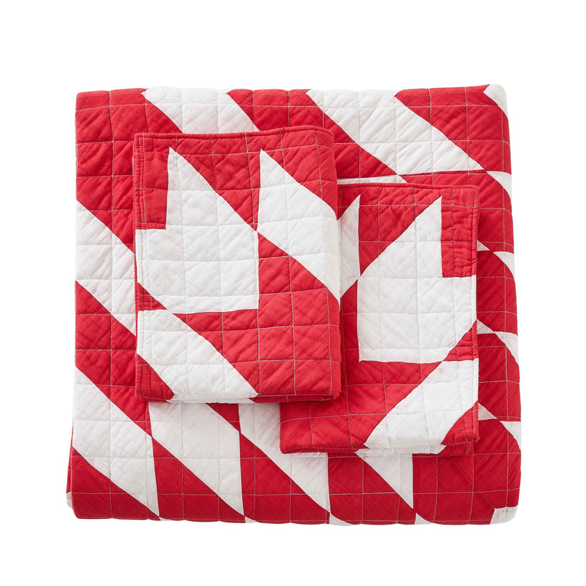 Star Patch Patchwork Cotton Quilt Set