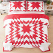 Star Patch Patchwork Cotton Quilt Set