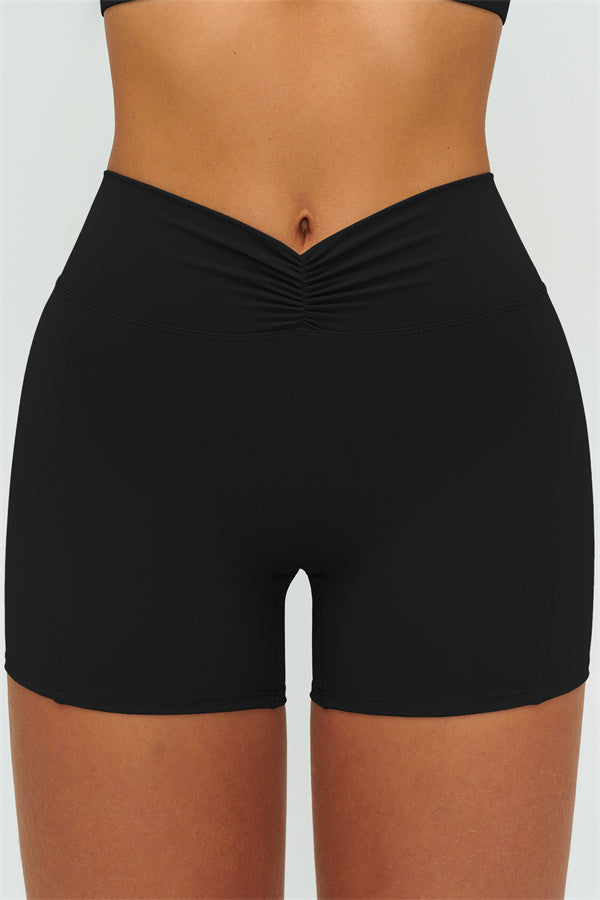 The Lushness Y-Back Sports Bra Shorts 2-Piece Set